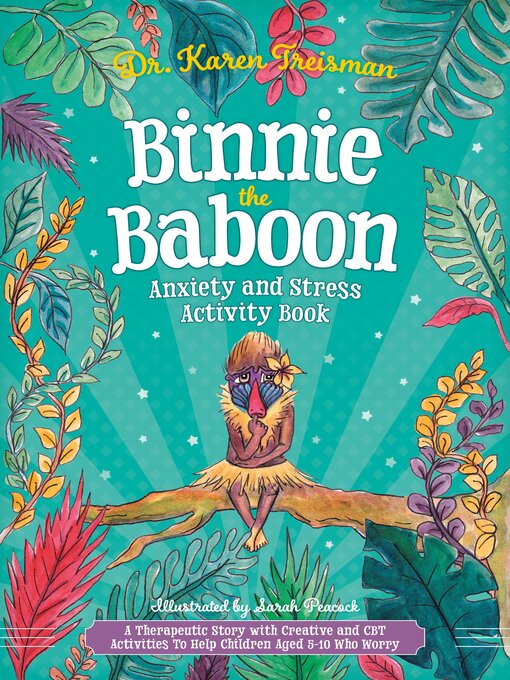 Cover image for Binnie the Baboon Anxiety and Stress Activity Book